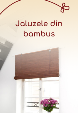 Jaluzele din bambus